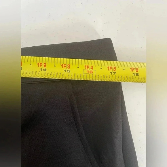 Bloom chic Pants‎ Highrise Crop Black Dress Work Pants Plus Size 14-16 NWT 0003 - Picture 7 of 9